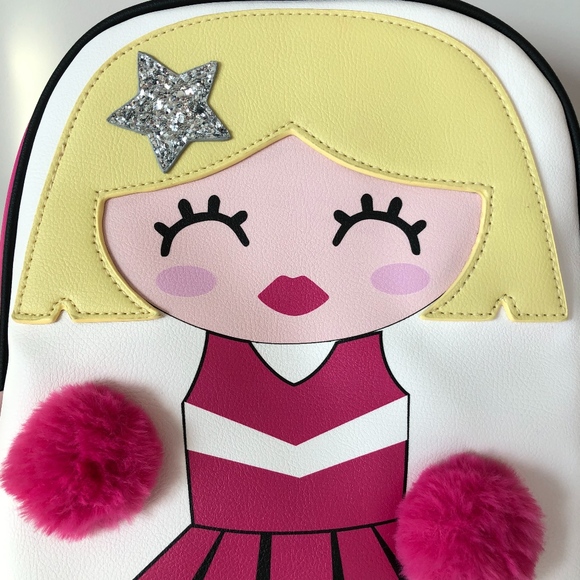 NWT LUV BETSY JOHNSON Cheerleader Backpack Purse main image 9